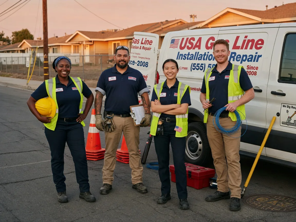 Gas Line Installation company in Mount Summit, IN